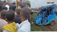 बिहटा-सरमेरा NH पर बालू लदे ट्रक ने टेम्पो को रौंदा, मां-बेटे की मौत, गुस्साए लोगों ने हाईवे किया जाम