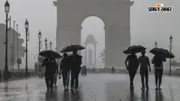 दिल्ली में झमाझम बारिश, आरेंज अलर्ट जारी, जानें अगले 24 घंटे कैसा रहेगा मौसम