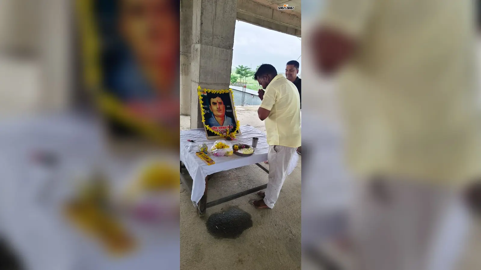 शेखपुरा : घाटकुसुम्भा में अमर शहीद रामफल मंडल की जयंती, 19 साल की उम्र में देश के लिए दी थी शहादत
