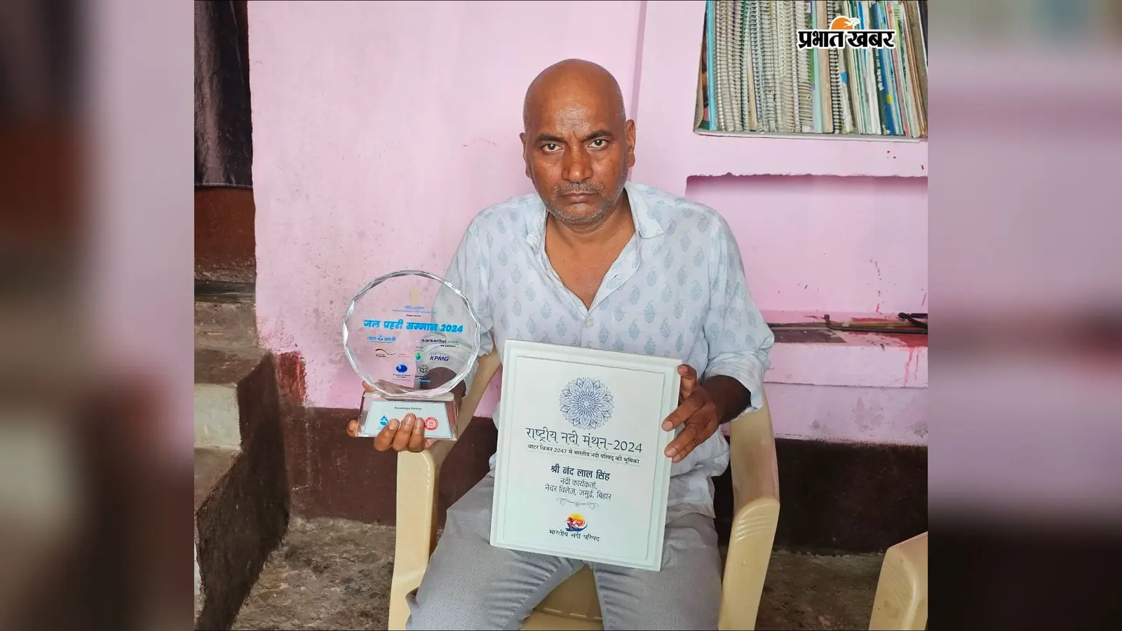 'रिवर मैन ऑफ जमुई': 25 साल पहले आई बाढ़ ने बदली जिंदगी, अब जमुई की 32 नदियों को बचाने के लिए समर्पित हैं नंदलाल सिंह