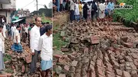 बाराबंकी में दीवार के मलबे में दबकर भाई-बहन की मौत , जर्जर दीवार के ढह जाने से हुआ हादसा
