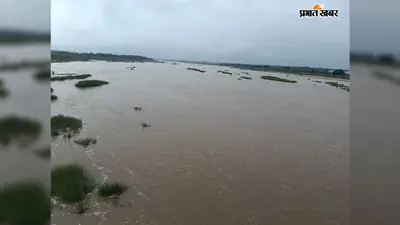 लगातार बारिश से नदियों में उफान, खेतों में भरा पानी; धान रोपनी में आई तेजी