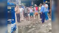 सारण : तरैया बाजार पहुंचे BDO, जलजमाव की समस्या का लिया जायजा, खबर प्रकाशित होने के बाद एक्शन