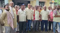 पेपरलेस निबंधन व्यवस्था के विरोध में कातिबों का प्रदर्शन, एक भी जमीन की रजिस्ट्री नहीं हुई