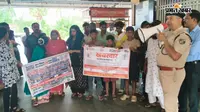 अररिया रेलवे स्टेशन पर RPF की सख्ती, ऑपरेशन आहट के तहत यात्रियों को किया जागरूक