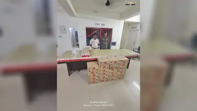 निर्माणाधीन फोरलेन पर लावारिस कार से 452 लीटर विदेशी शराब बरामद, पुलिस को चकमा देकर तस्कर फरार