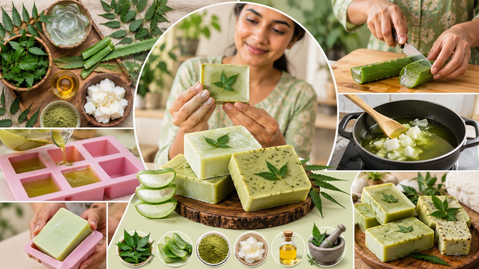 aloe vera neem soap recipe