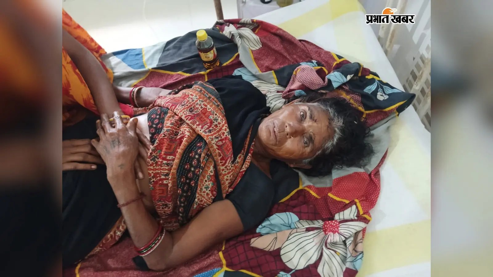 गिद्धौर में जमीन विवाद में बुजुर्ग महिला पर हमला, मारपीट के बाद सदर अस्पताल रेफर