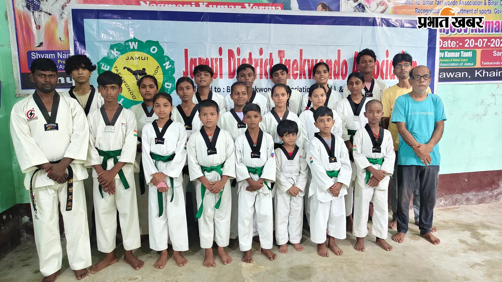 36वीं बिहार राज्य ताईक्वांडो चैंपियनशिप में झाझा के 17 खिलाड़ी दिखाएंगे दम