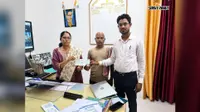 मुजफ्फरपुर के कुढ़नी में पोखर में डूबने से हुई थी मौत, पीड़ित परिवार को मिला चार लाख का चेक