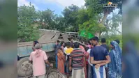 कटिहार में गड्ढों से भरी सड़क बनी हादसे की वजह, बारसोई में ट्रैक्टर घर में घुसा