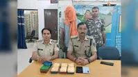 होम थिएटर में छिपाकर लाई जा रही 75 ग्राम हेरोइन बरामद, तस्कर गिरफ्तार