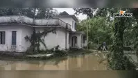 बारिश ने खोली जलनिकासी व्यवस्था की पोल, पानी से घिरा गोपालगंज  शिक्षा विभाग का कार्यालय