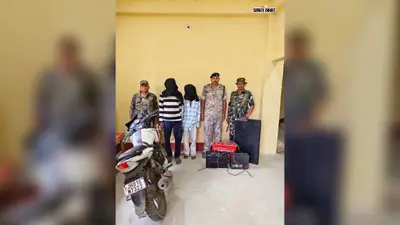 चोरी की दो घटनाओं का खुलासा, नाबालिग समेत पांच गिरफ्तार