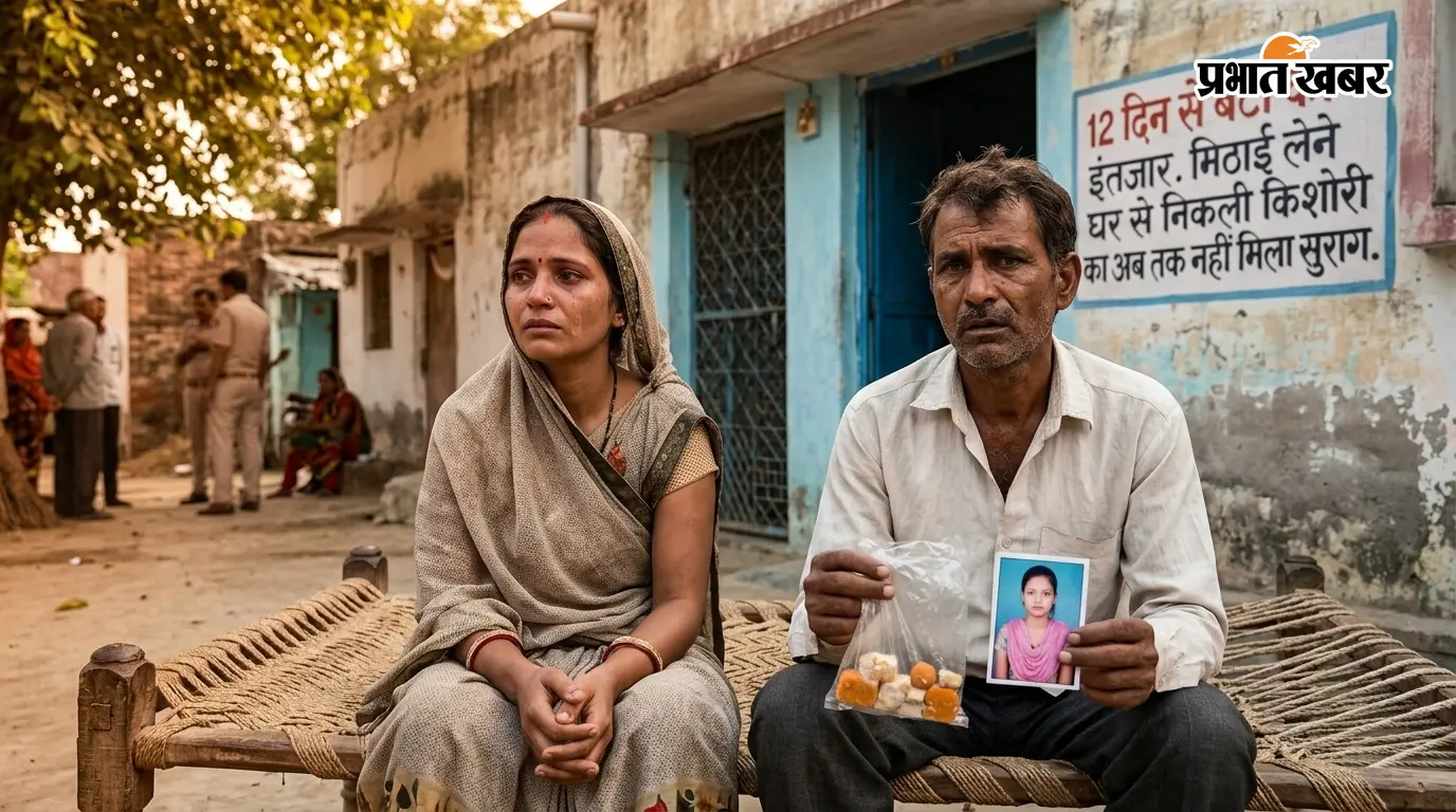 12 दिन से बेटी का इंतजार, मिठाई लेने घर से निकली किशोरी का अब तक नहीं मिला सुराग