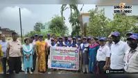 एनएसएस के स्वच्छता अभियान में छात्राओं ने लिया स्वच्छ और हरित परिसर का संकल्प
