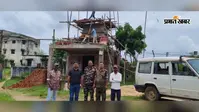 मुस्लिम थाना प्रभारी ने कराया मंदिर का निर्माण,सांप्रदायिक सौहार्द की मिसाल पेश