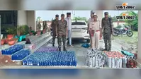 बड़ेम पुलिस की कार्रवाई, कार से 378 लीटर झारखंड निर्मित शराब बरामद, दो तस्कर गिरफ्तार