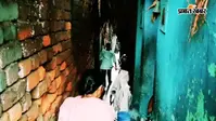 फोन पर अलर्ट के कुछ ही देर बाद भरभरा कर ढह गये 2 कच्चे मकान, कई घायल