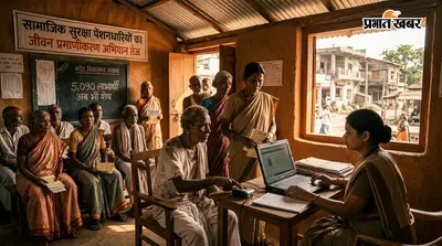 सामाजिक सुरक्षा पेंशनधारियों का जीवन प्रमाणीकरण अभियान तेज, 5,090 लाभार्थी अब भी शेष