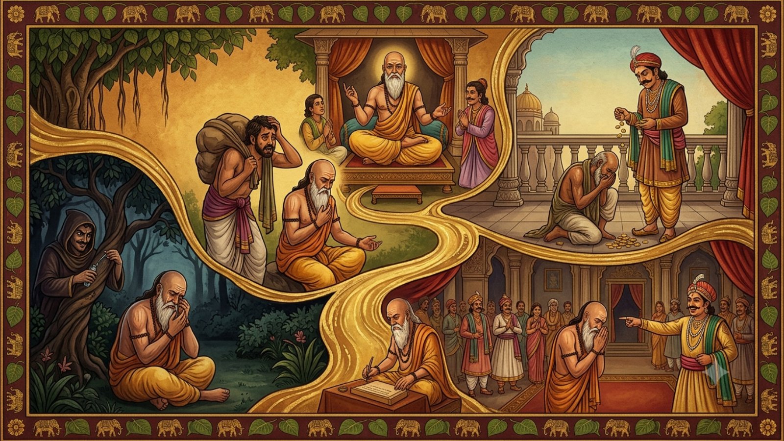 chanakya niti on crying in front of others