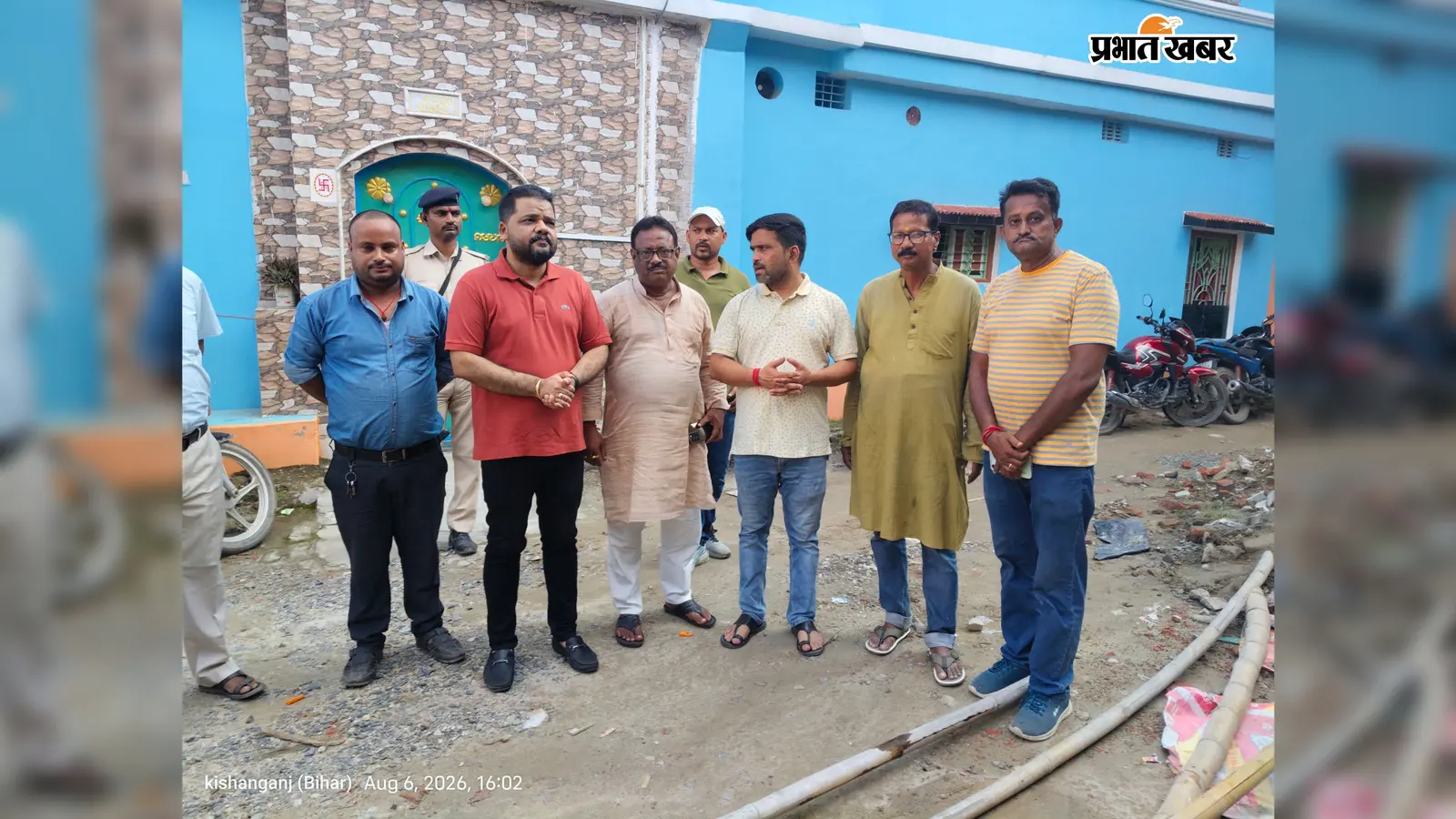 माता गुजरी यूनिवर्सिटी के रजिस्ट्रार डॉ. इच्छित भारत ने सुभाषपल्ली दुर्गा मंदिर में की पूजा-अर्चना, निर्माण कार्यों का लिया जायजा
