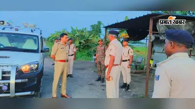 भारत-नेपाल सीमा चेकपोस्ट का SP संतोष कुमार ने किया औचक निरीक्षण, सुरक्षा व्यवस्था का लिया जायजा