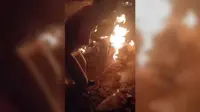 मुंगेर में खाना बनाते समय गैस सिलेंडर में लगी आग, युवक झुलसा, घर का सामान जलकर राख