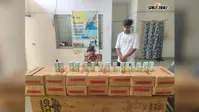 यूपी से बिहार आ रही 126 लीटर शराब कैमूर में पकड़ी, एक तस्कर गिरफ्तार, दूसरा फरार