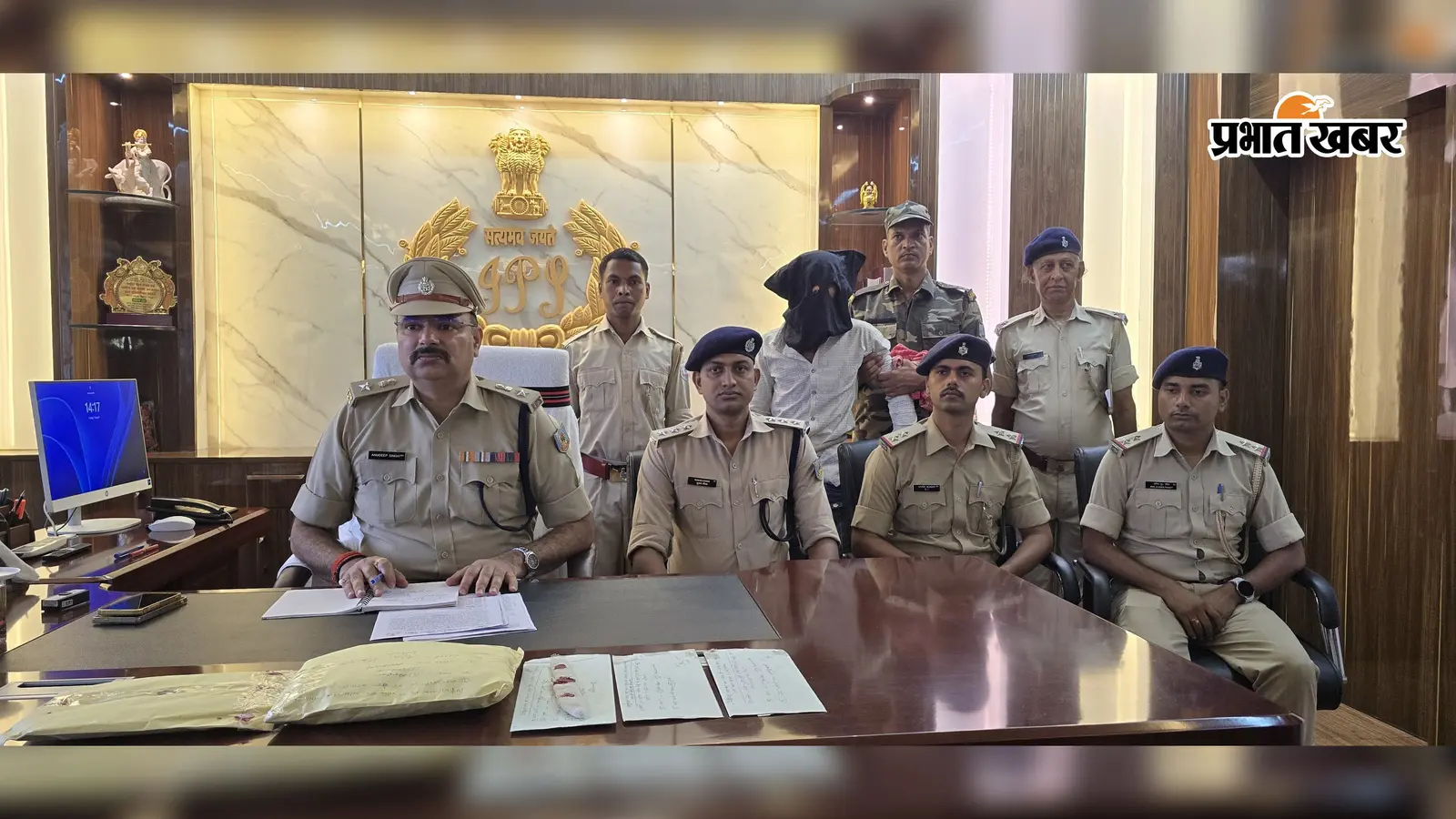 लिट्टीपाड़ा में डबल मर्डर कांड का पुलिस ने किया खुलासा, 12 घंटे में आरोपी गिरफ्तार