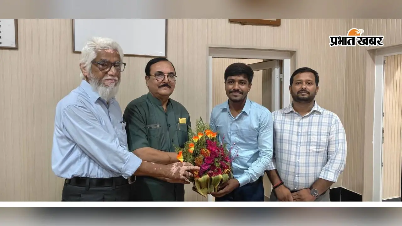 एमएस कॉलेज के पूर्व छात्र शिवम कुमार का सहायक प्राध्यापक पद पर चयन, एलएनएमयू हुआ आवंटित