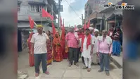 सीपीआई ने निकाली जनसंपर्क सह पदयात्रा, 14 सूत्री मांगों को लेकर लोगों से किया संवाद