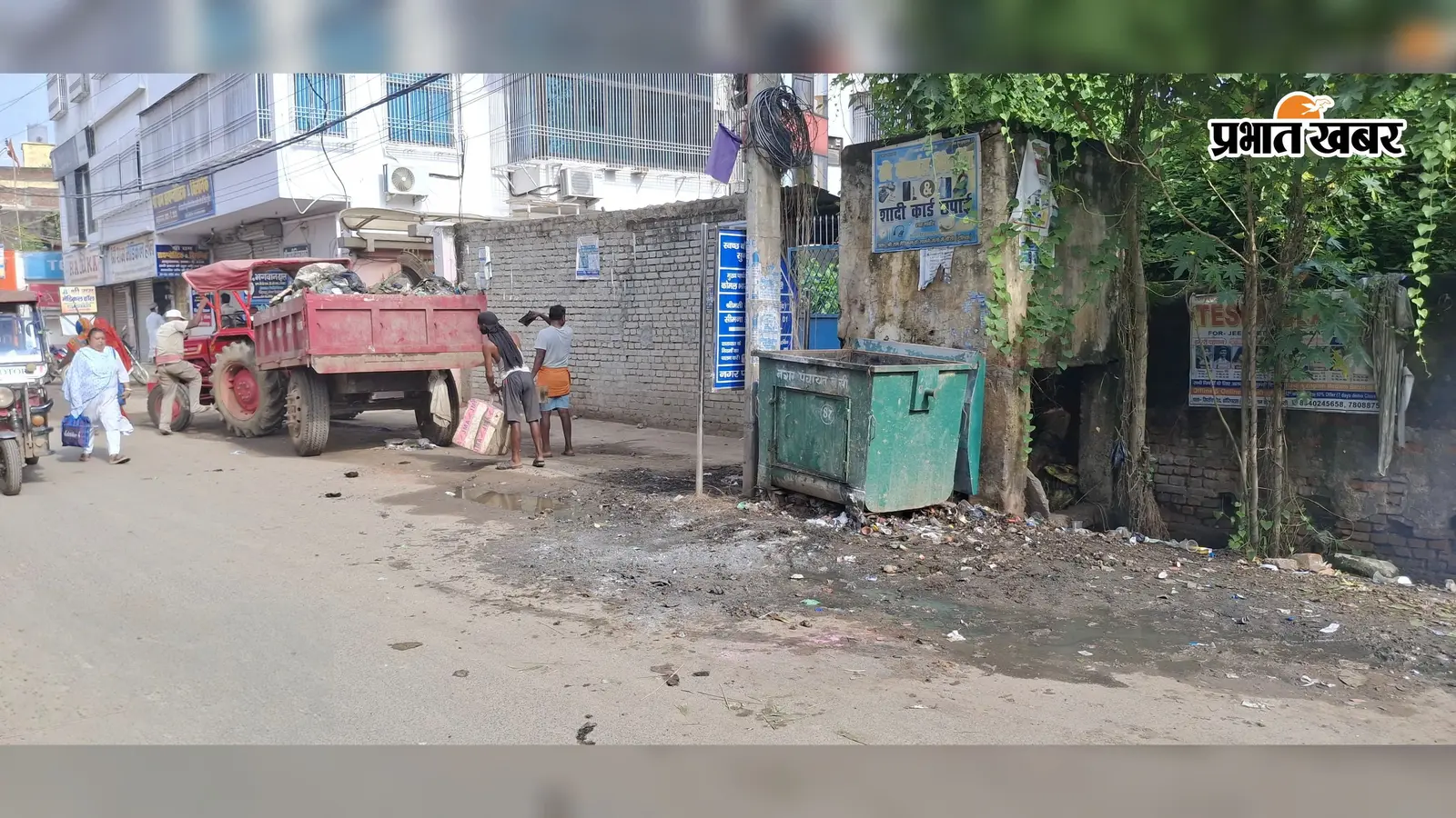 बौंसी में हड़ताल खत्म होते ही चला विशेष सफाई अभियान, बाजारों से हटे कूड़े के ढेर, लोगों ने ली राहत की सांस