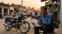 मैनाटांड़ के वाहन मालिक के नाम गलत ई-चालान, दूसरे बाइक नंबर की गलती से लगा 1000 रुपये जुर्माना