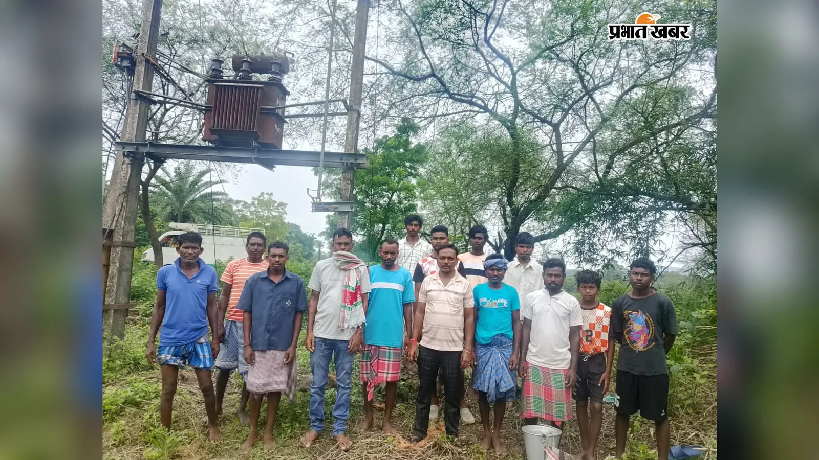 कई दिनों से अंधेरे में था कालियाम गांव, नया 63 केवी ट्रांसफॉर्मर लगने से ग्रामीणों को राहत