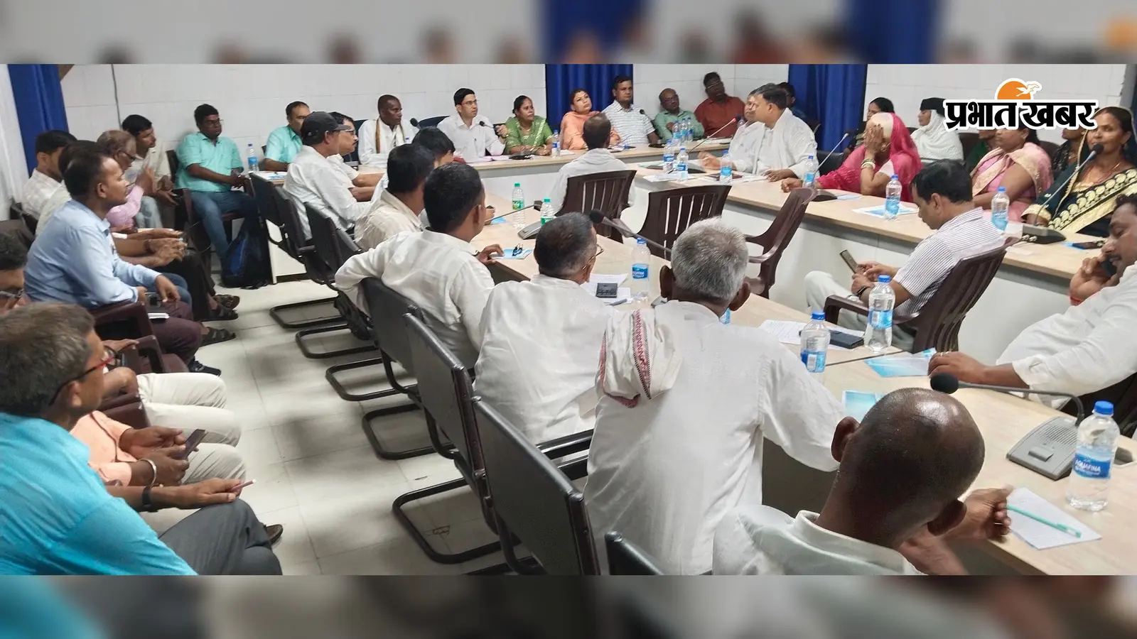 वजीरगंज में पंचायत समिति सदस्यों की बैठक, दो करोड़ की योजना पारित