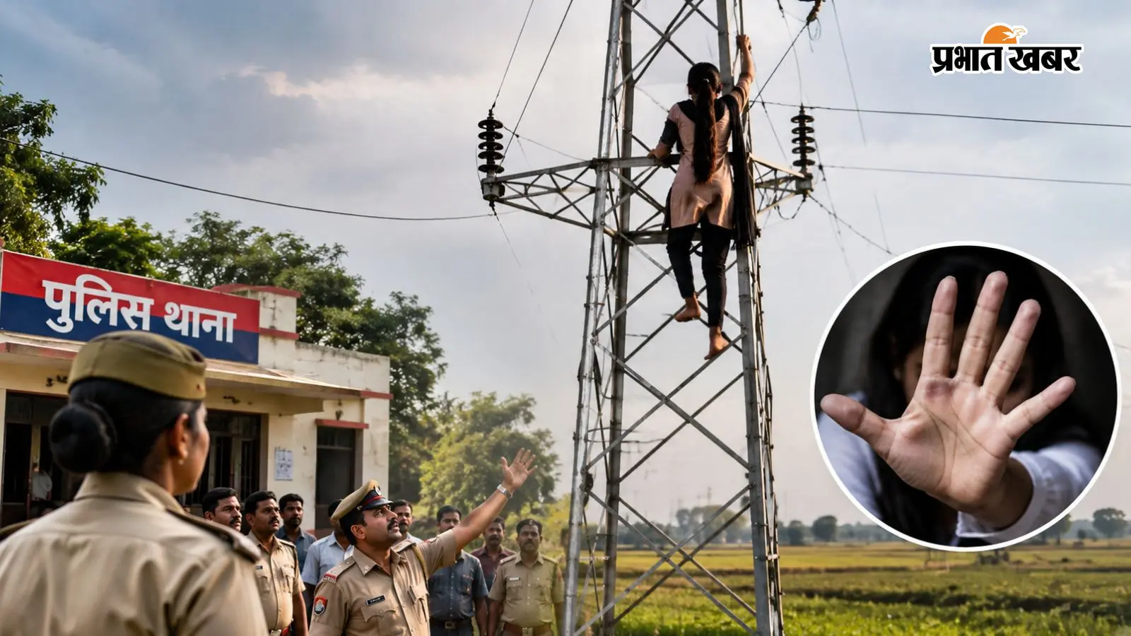 ‘ड्रामा करती हो, CM के पास जाओ’- दारोगा की बात से आहत छात्रा हाईटेंशन पोल पर चढ़ी, जानें पूरा मामला
