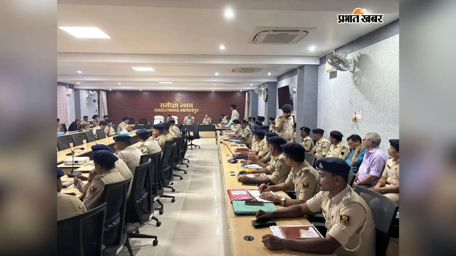 भागलपुर में अपराध नियंत्रण पर एसएसपी की सख्ती, साइबर अपराध, नशा तस्करी और फरार अपराधियों पर कार्रवाई तेज होगी