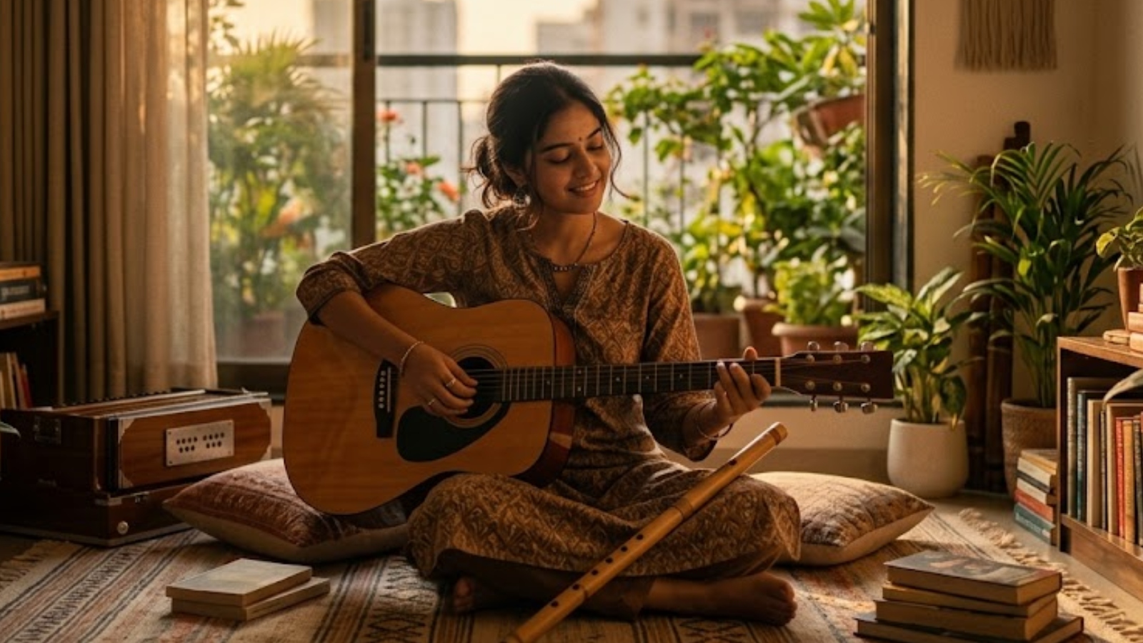 म्यूजिक इंस्ट्रूमेंट बजाना सीखें