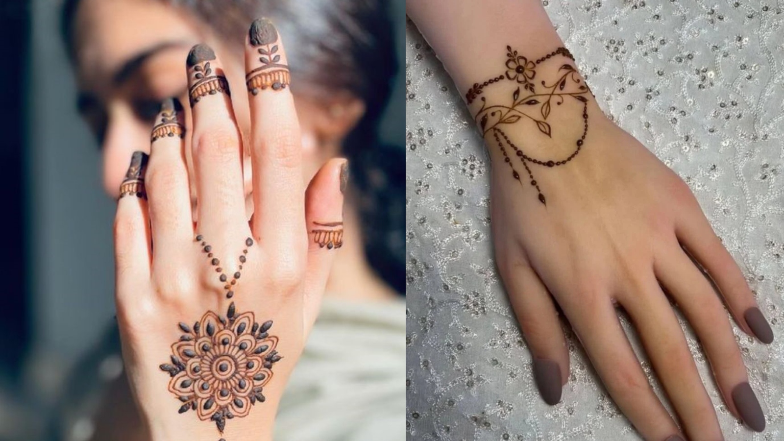 ब्रेसलेट डिजाइन मेहंदी, फोटो- सोशल मीडिया