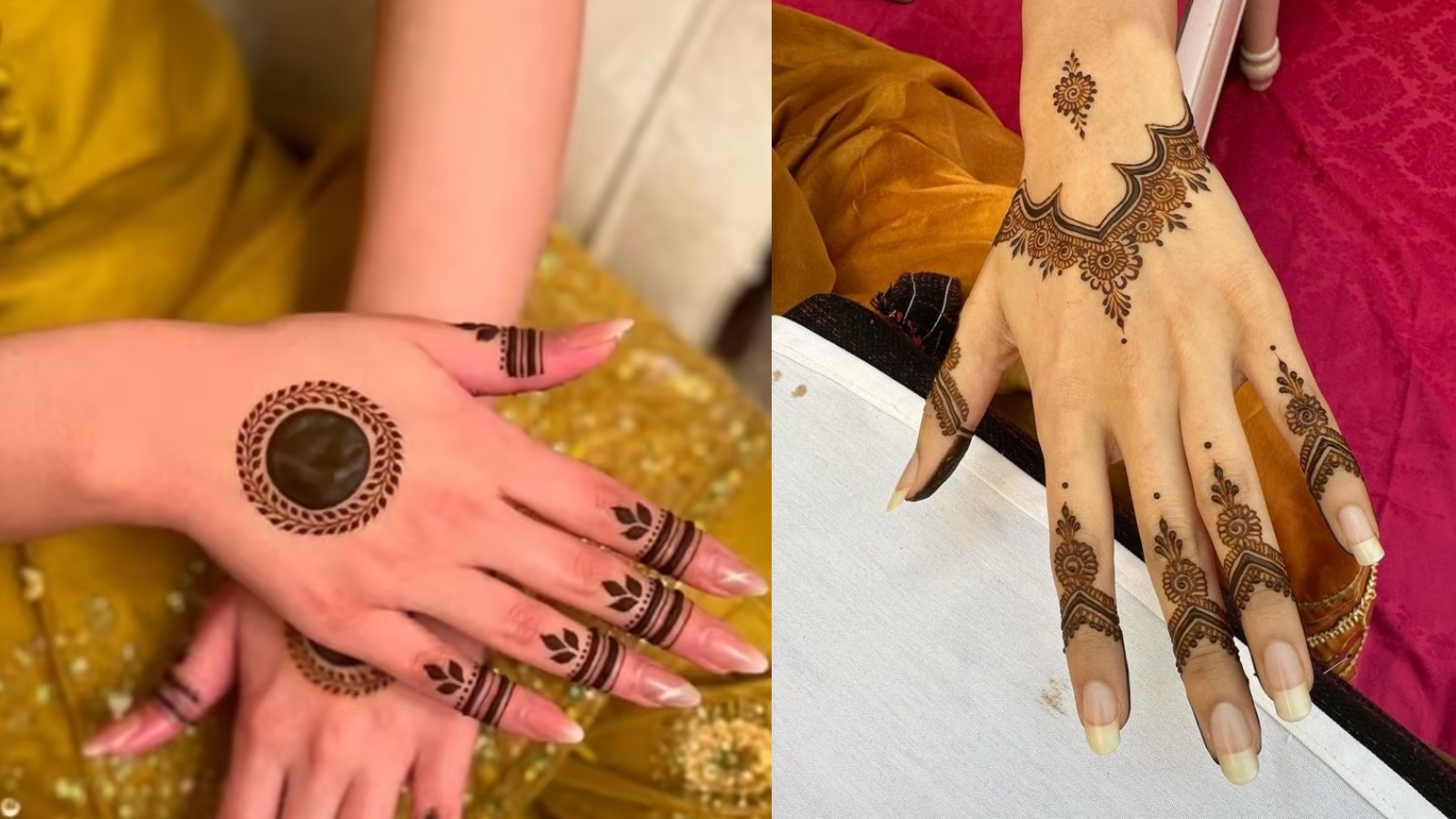 Minimal Mehndi Design