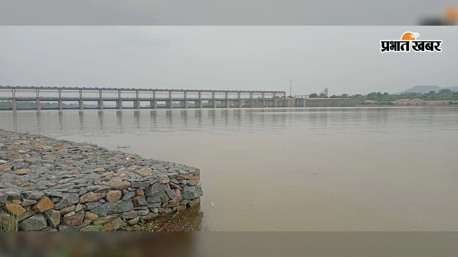 गालूडीह: अगस्त प्रथम सप्ताह में हुई रिकार्ड 72.4 मिमी बारिश, उफनाई नदी