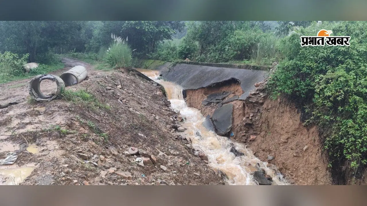 भूड़ीशोल के पास शाखा नहर ध्वस्त, जोड़सा पंचायत के किसान सिंचाई से वंचित