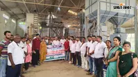 डीएईएसआई प्रशिक्षणार्थियों ने किया शैक्षणिक भ्रमण, देखा बीज प्रसंस्करण और भंडारण का वैज्ञानिक तरीका