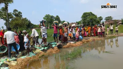 गया जी : सड़क नहीं बनी तो ग्रामीणों ने उठाया फावड़ा, टिकारी के नवाडीह गांव में श्रमदान से शुरू किया निर्माण कार्य