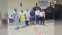 महेशपुर उच्च माध्यमिक विद्यालय भवन निर्माण के लिए समाजसेवी ने दान की 19 कट्ठा एक धुर जमीन