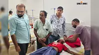 बिजली बोर्ड तार के करंट से युवती गंभीर रूप से हुई घायल