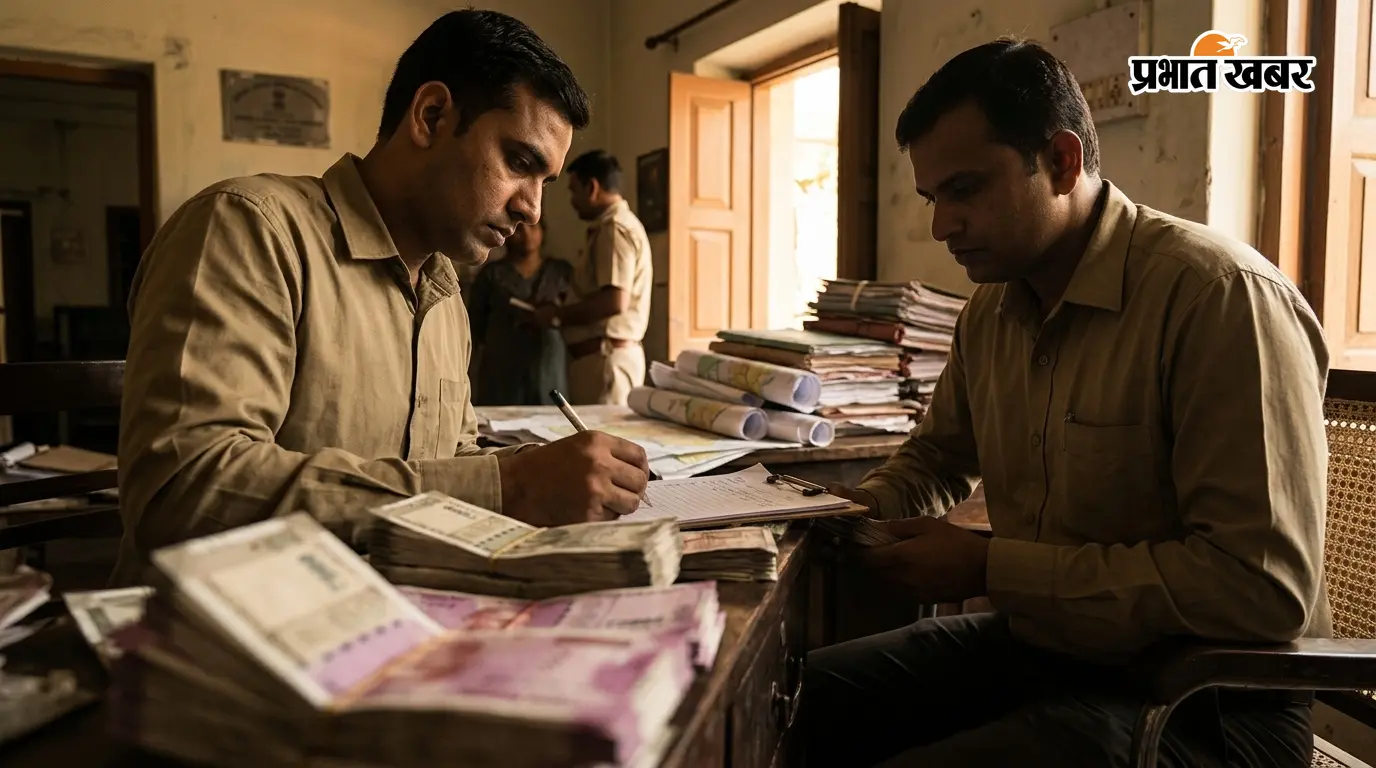 छपरा में पूर्व DPO के सरकारी आवास पर 9 घंटे EOU की रेड, ₹27 लाख वेतन के बीच खातों में मिले ₹2.51 करोड़; 120 कट्ठा जमीन भी जांच के घेरे में