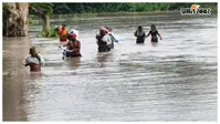 Photo Story: बाढ़ में बेघर परिवार, हर बारिश में तबाही का डर, गंडक के बीच टापू बनी चकदहवा की जिंदगी