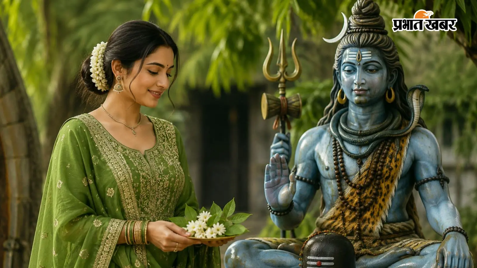 दूसरे सावन सोमवार पर क्या पहनें? आप भी हैं कन्फ्यूज, तो चुनें ये खूबसूरत ग्रीन आउटफिट्स